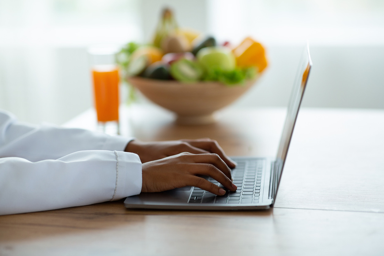 Scheduling a wellness appointment from home